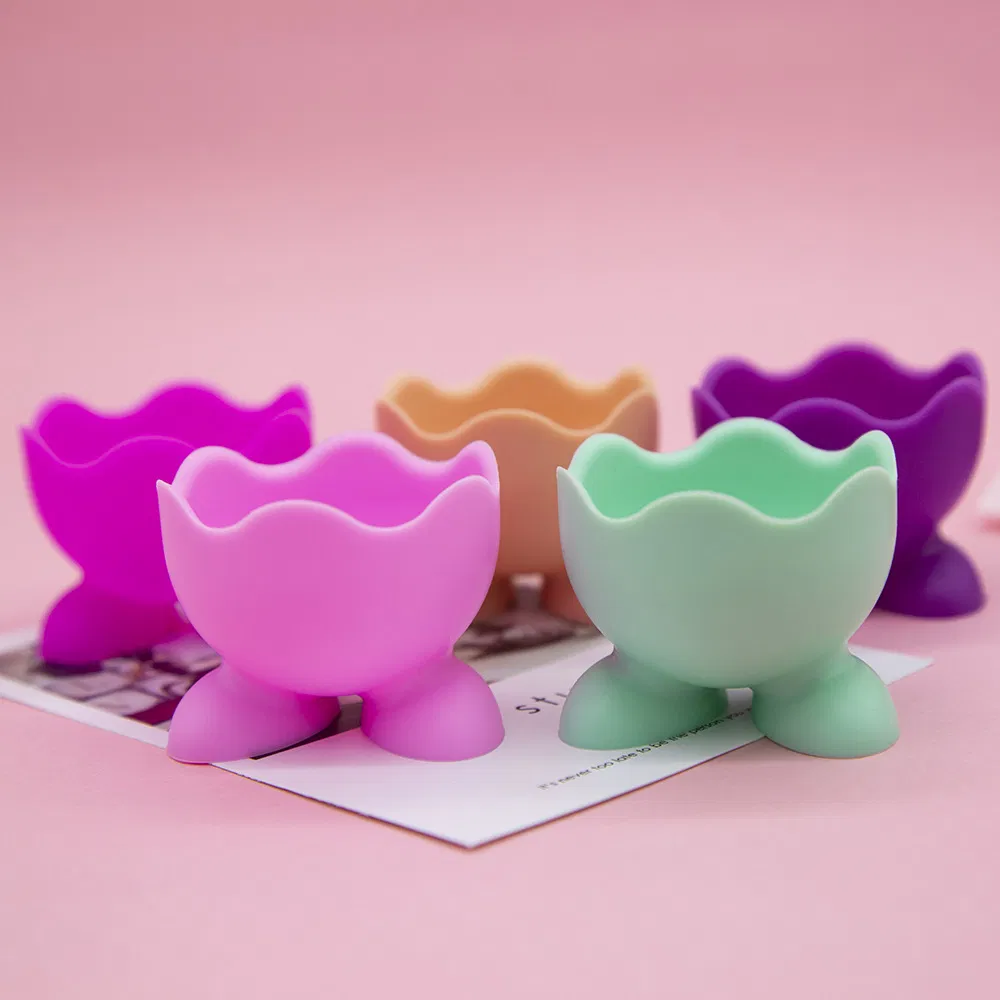 Silicone Powder Puff Storage Rack Silicone Egg Tray Powder Puff Drying Box