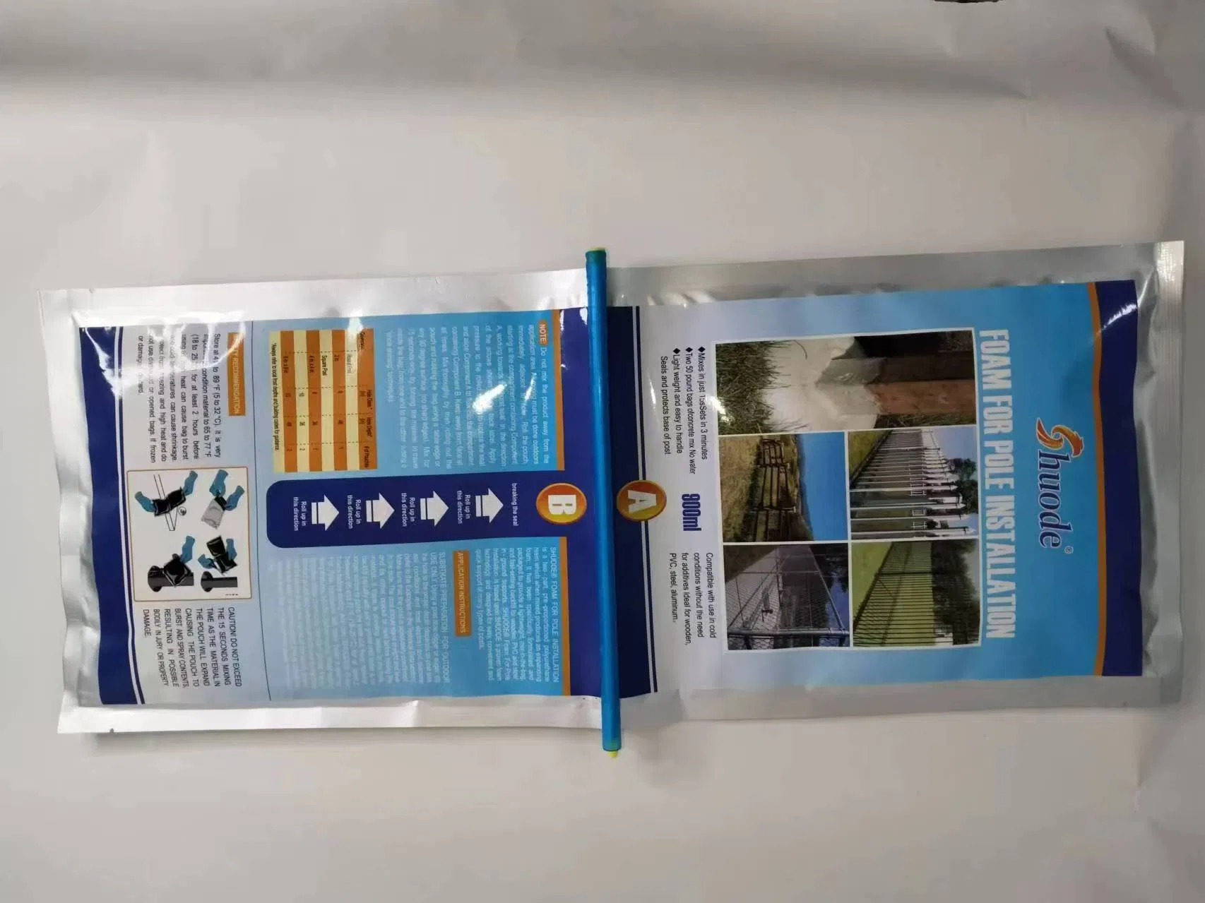 High Quality Fast-Setting Foam Poles for Quick and Durable Support Solutions