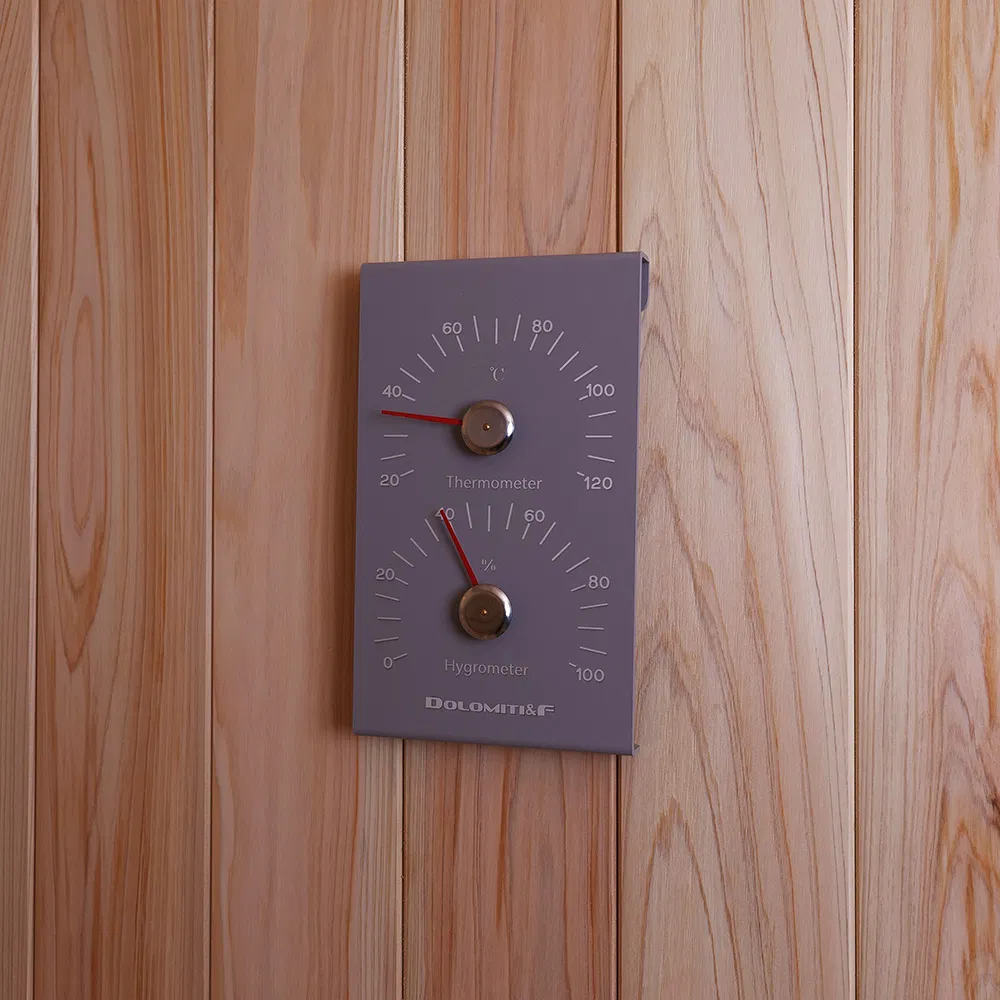 High Quality Bucket, Ladle, Thermo-Hygrometer & Hourglass Sauna Accessories