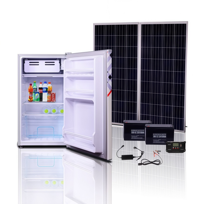 Portable Mini Small Fridge Home Appliance 90L DC 12V/24V Solar Refrigerator Fridge