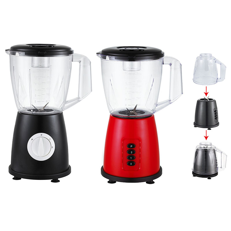 Small Home Appliance Electric Blender Mixer Food Processor Blender Chopper Dry Bean Grinder Plastic Big Jar Cheap Blender