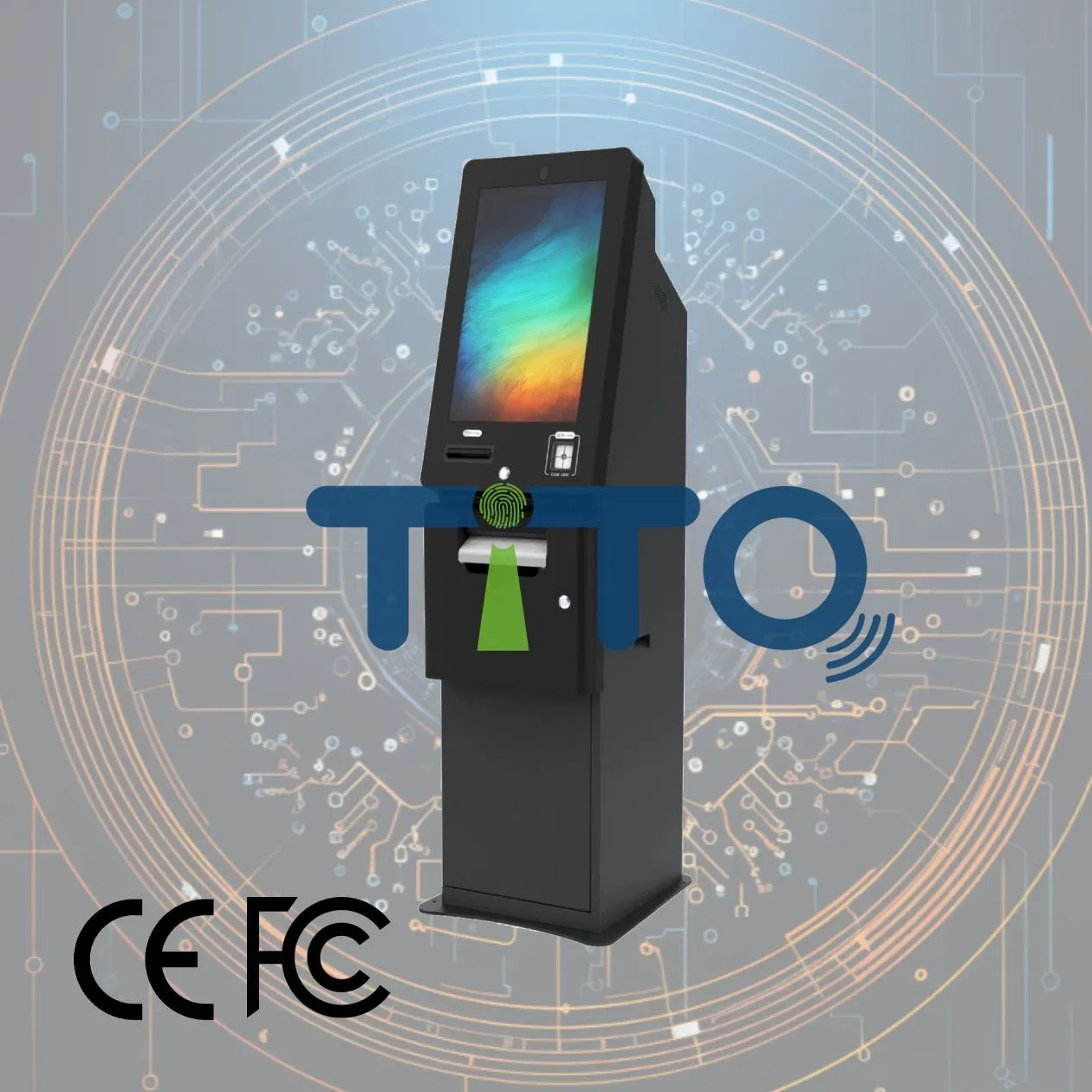 Multi Denomination Bill Acceptor Kiosk Seamless Touch Ticket Redemption for Skill Video Arcade Games Machine