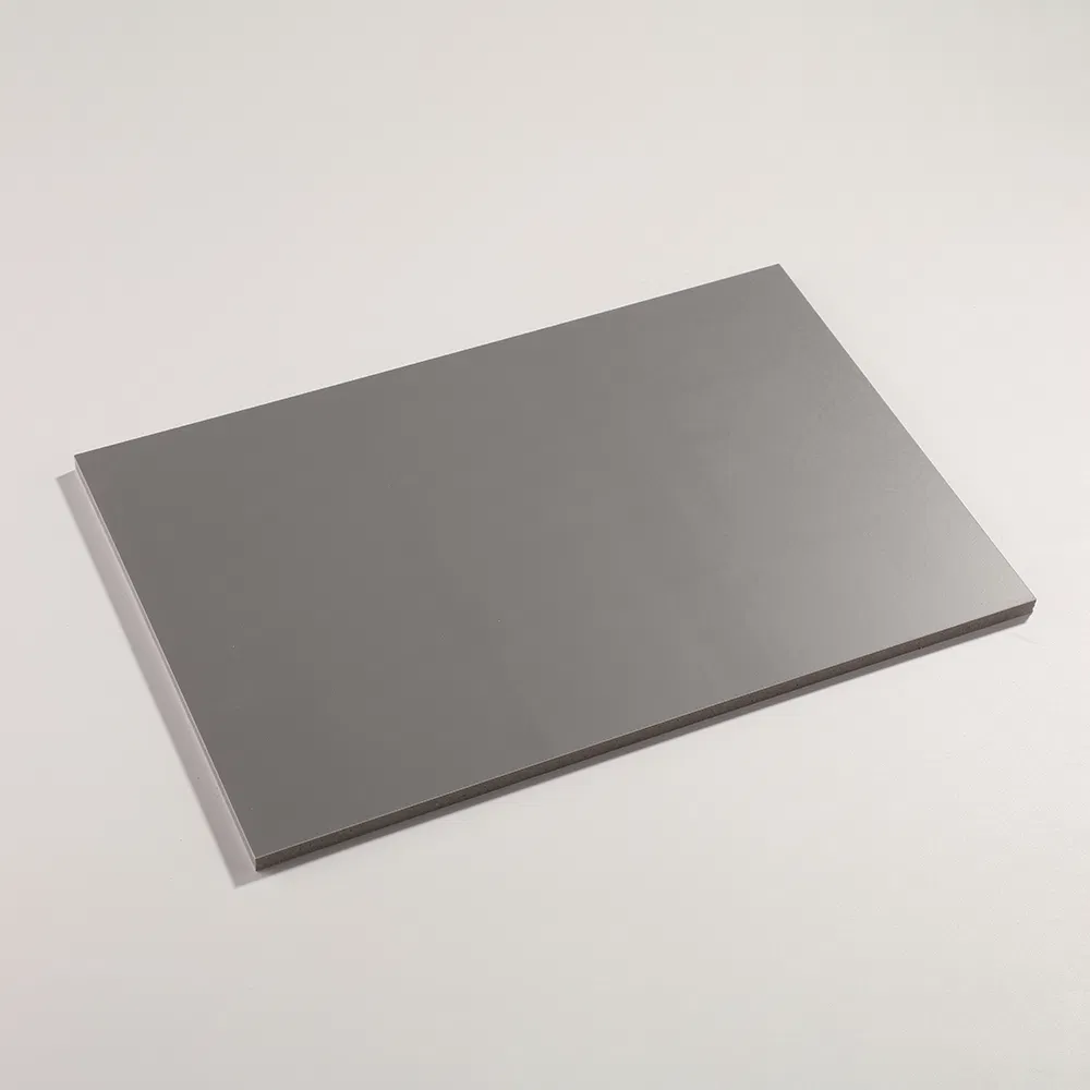 Elegant Charcoal Wood Veneer Composite Panel for Stylish Wall Decoration