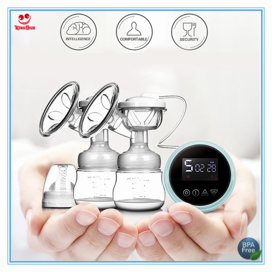 Wholesale Automatic Double Charging Breast Pump Massage Milker