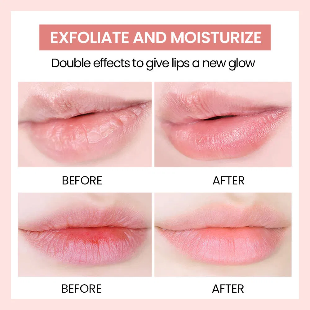 Organic Exfoliating Brightening Sugar Lip Scrub Mint Lip Scrubs Exfoliator