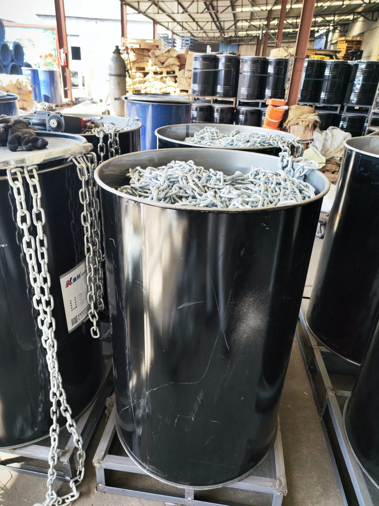 304 316 Stainless Steel Chain DIN5685 Short Link Chain