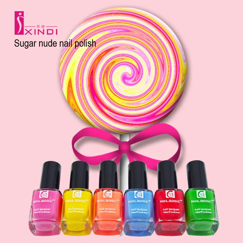 Sweety Candy Color Water Based Nail Salon Nail Polish
