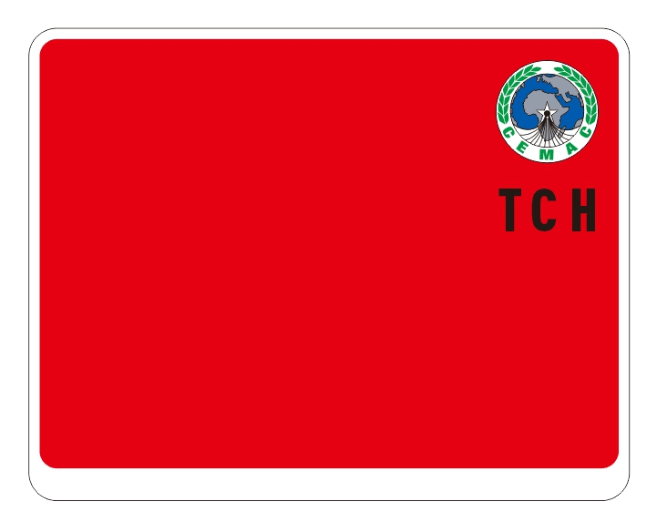 Двухслойные номерные знаки с тиснением по краю