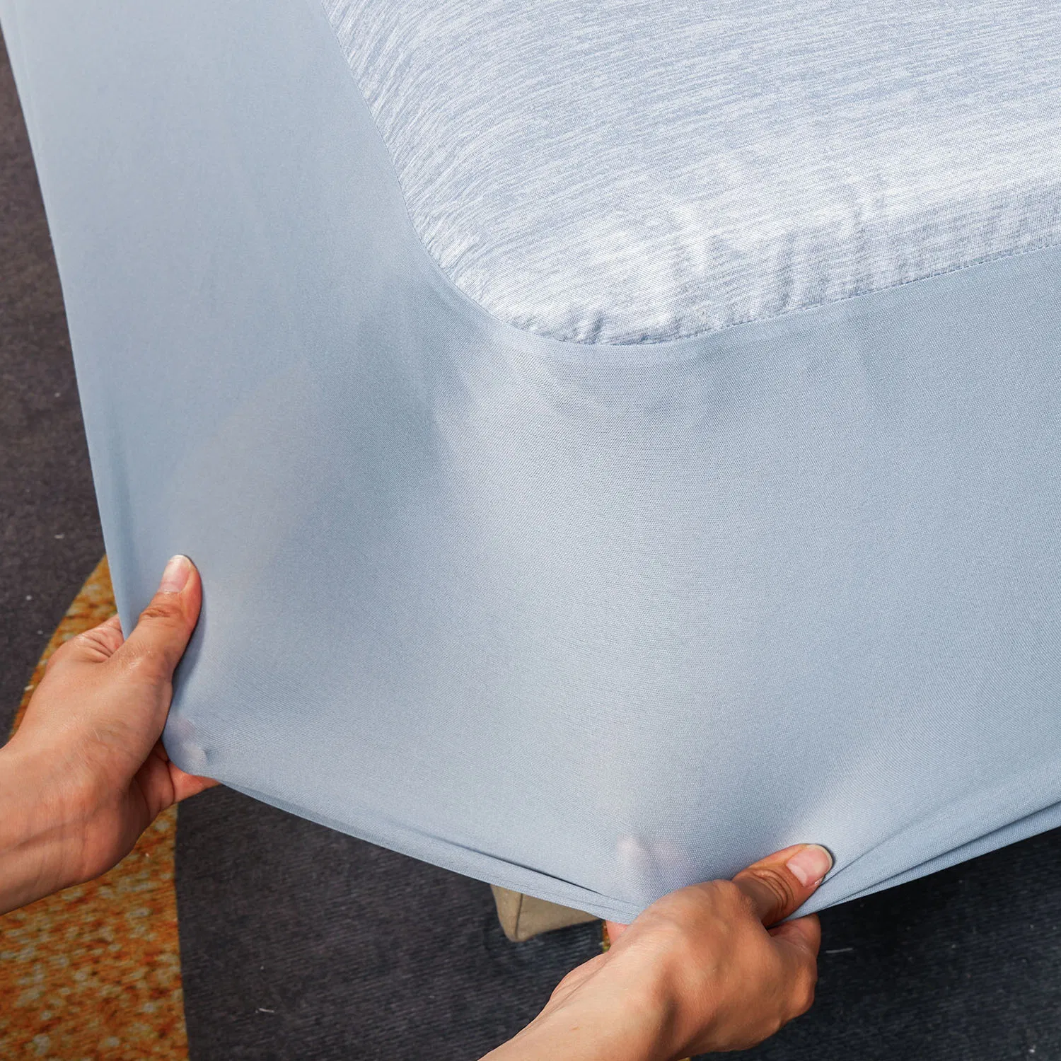 Cooling Waterproof Mattress Cover, Mattress Topper, Bed Cover, Breathable Durable Washable