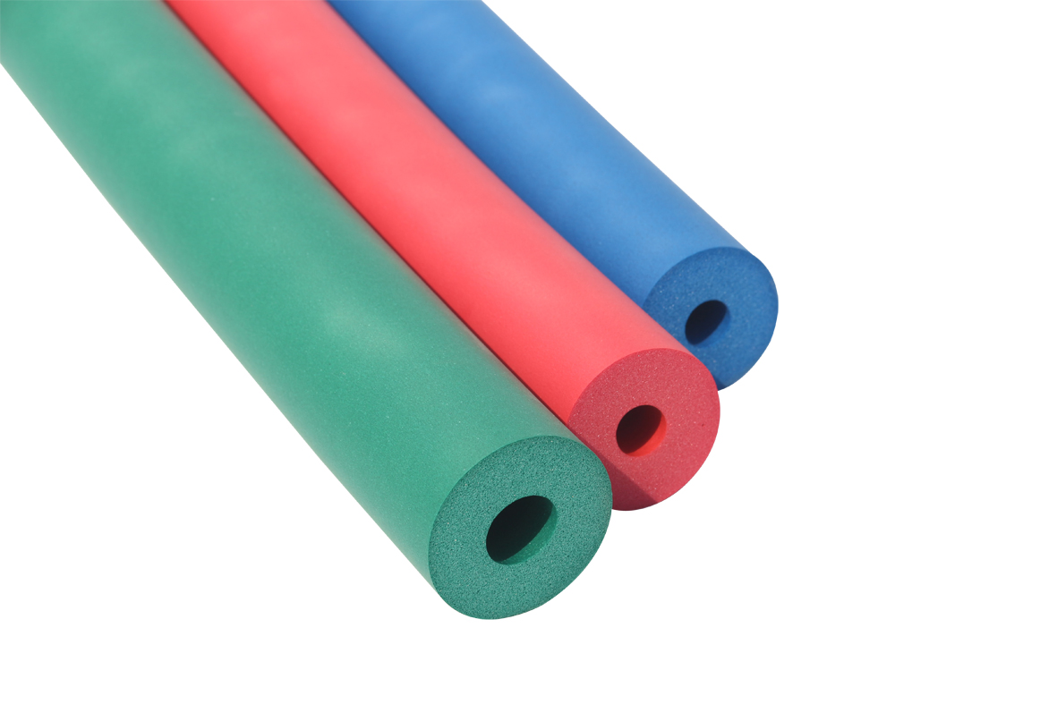 Toplon Color Insulation Material Air Duct Insulated Foam Tube