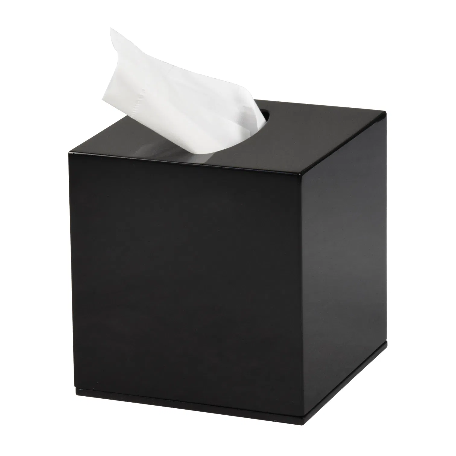 Dongguan Outlet Classic Black Custom Color Wooden Tissue Box