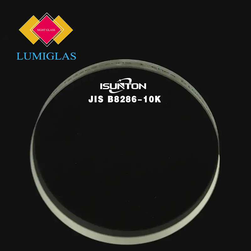 Hot Selling Hardened Corrosion Resistant Jisb8286 Tempered Sight Glass