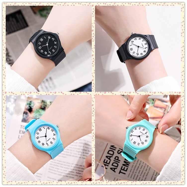 Simple and Fashionable Primary and Secondary School Student Watches Quartz Watches Children's Watches Pointer Style Cross-Border Watch