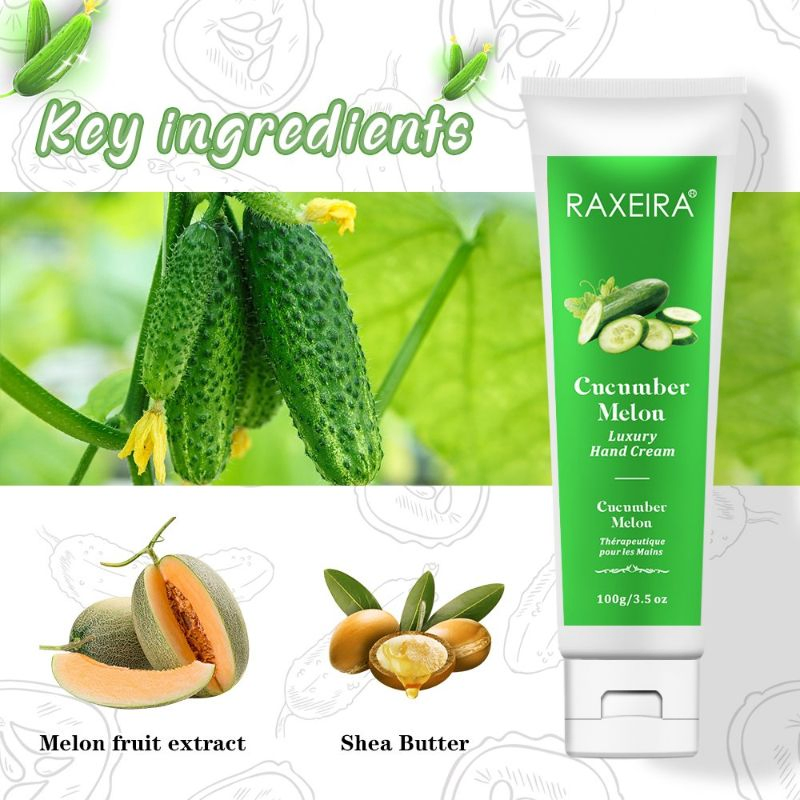 Refreshing Cucumber Lemon Hand Cream for Moisturizing Skin