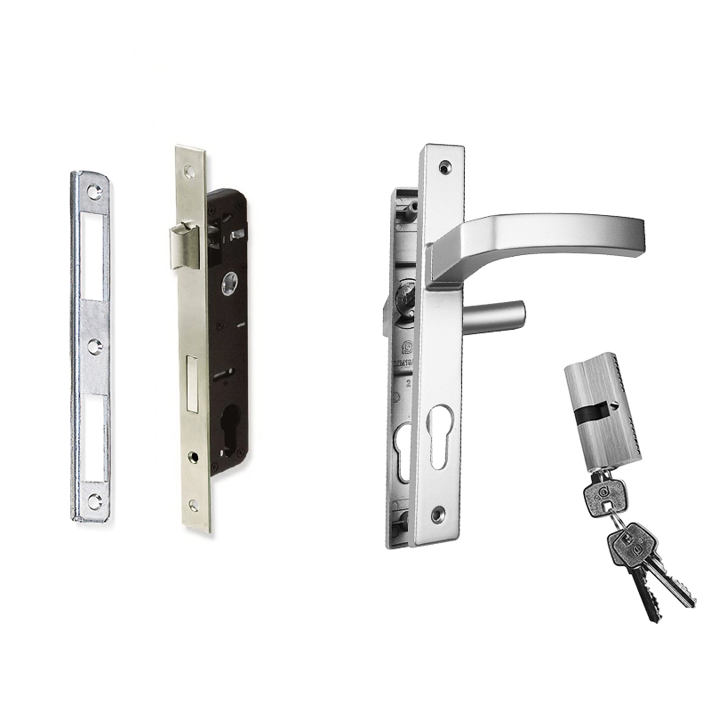 3h High Quality Single Point Lock Casement Door Handle Lock System Hardware Accessories