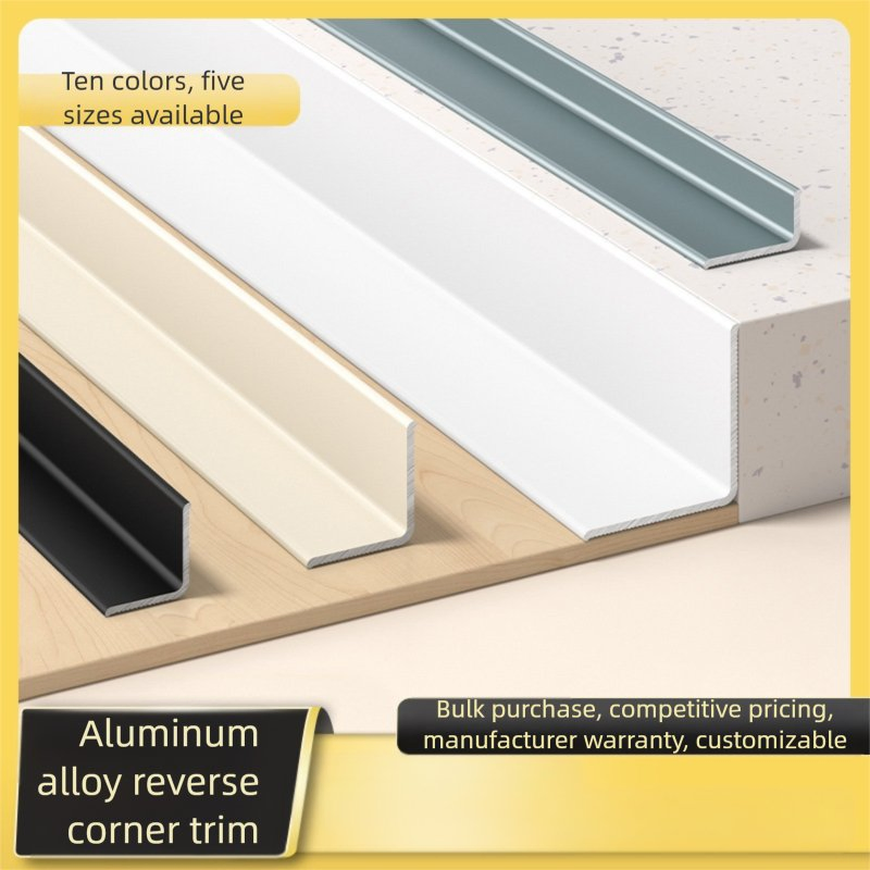 Premium Aluminum Alloy L-Shaped Edge Trim for Tiles