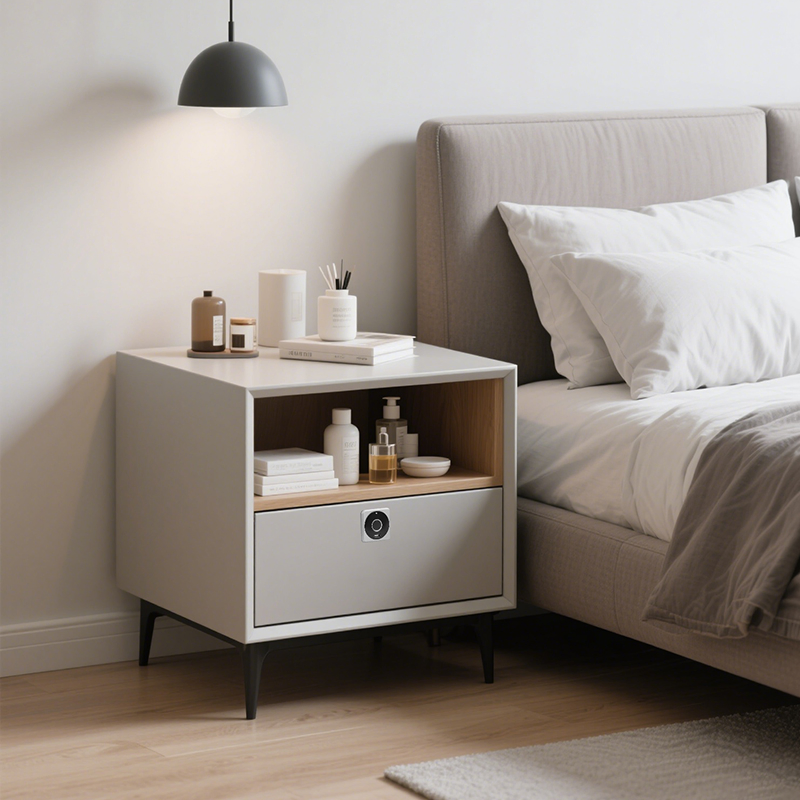 Mini Biometric Fingerprint Cabinet Lock Smart Furniture Lock