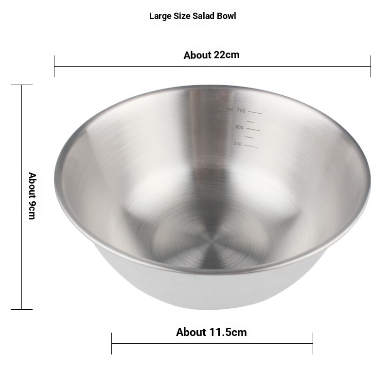 High Equality Stainless Steel Mixing Bowls