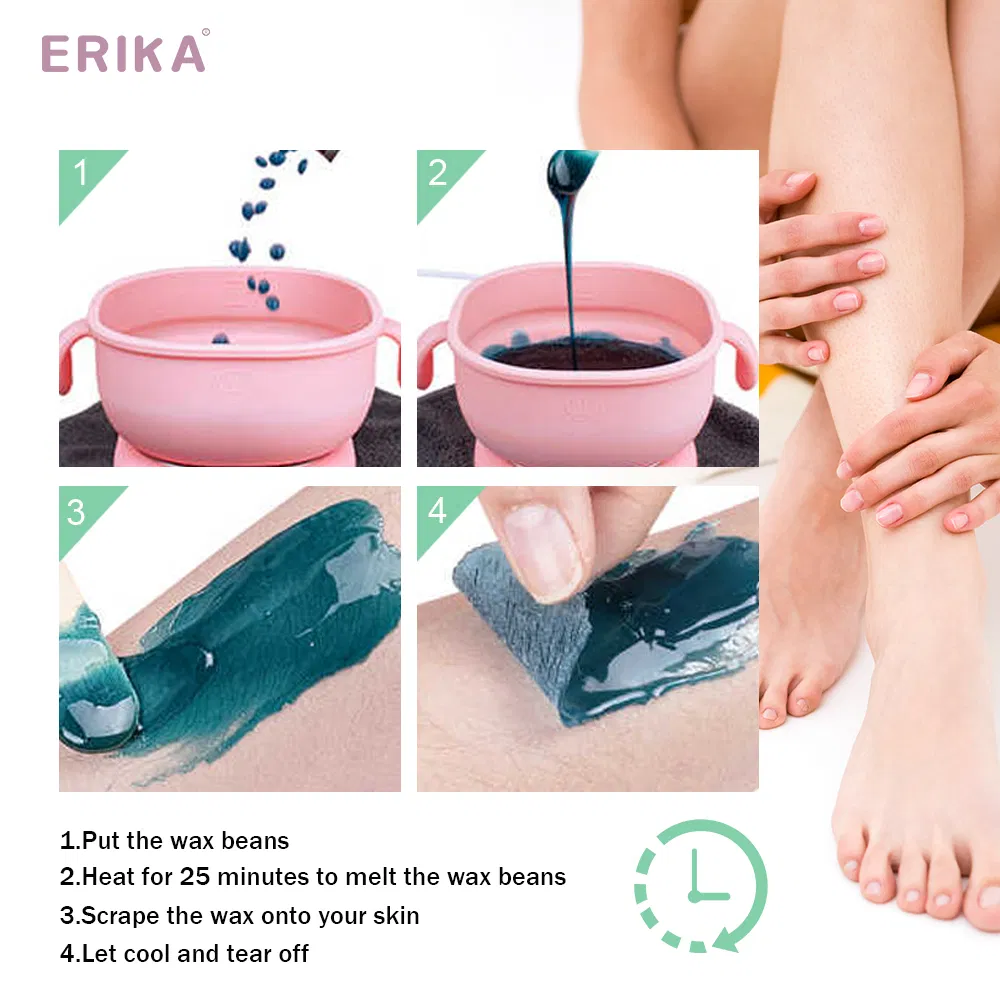 Silicone Bowl Portable Electric Wax Warmer for Salon SPA Home Use