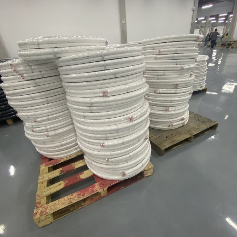 3/8 & 3/4 Copper Pair Coil White 30m Roll