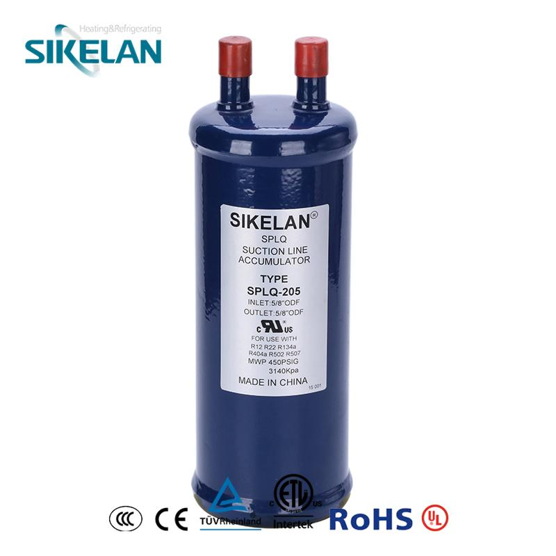 China Wholesale Electric R12 R22 Refrigerant Liquid Accumulator Gas Liquid Separators