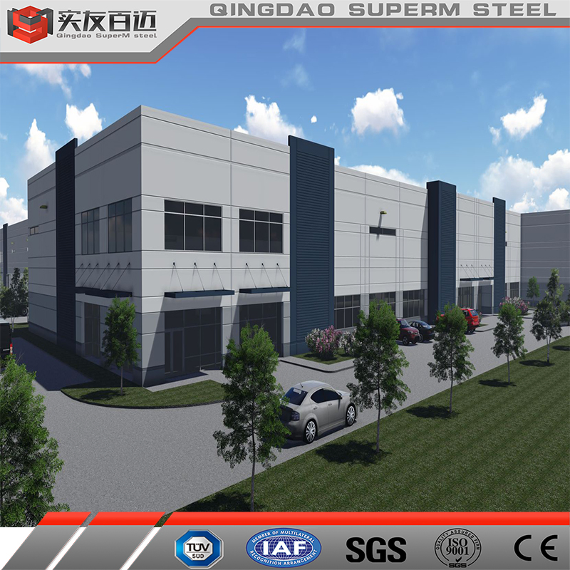 Customized Prefabricated Hot DIP Galvanized Steel Structure Workshop Warehouse Office Building