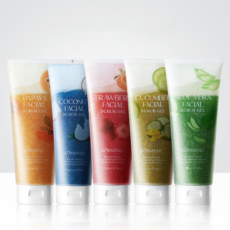 OEM Cleanse and Revitalize with Exfoliating Facial Body Gel