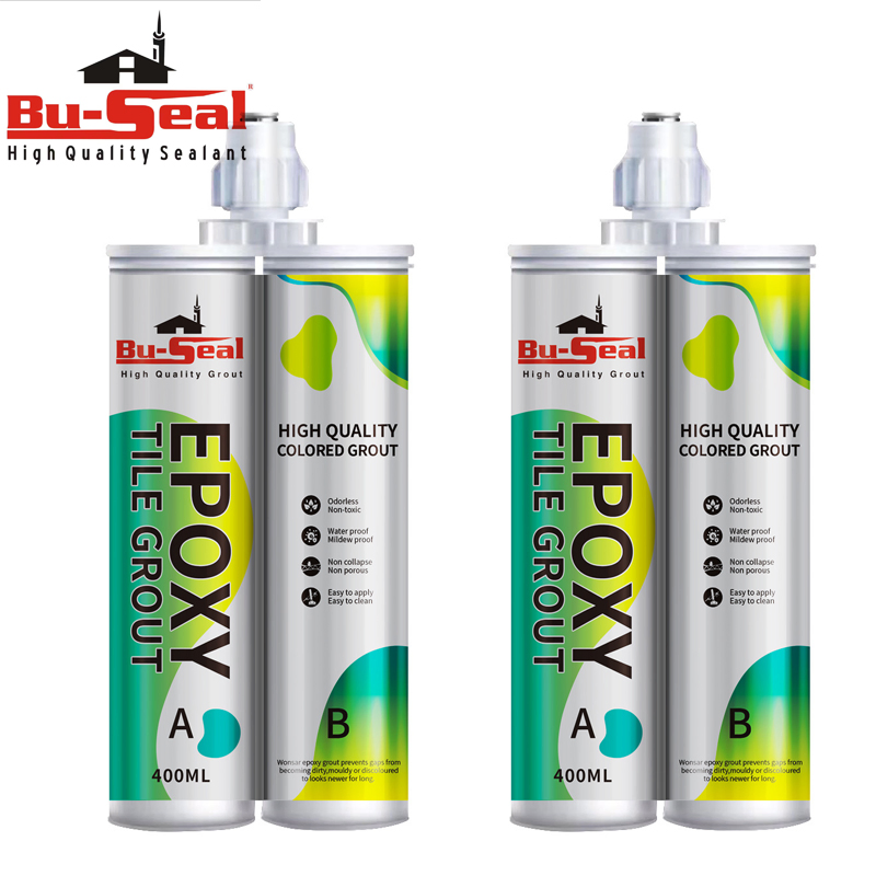 Waterproof Anti-Fungal 400ml Strong Adhesion Epoxy Ceramic Tile Sealant Color Options Available for Tile Filling Joints