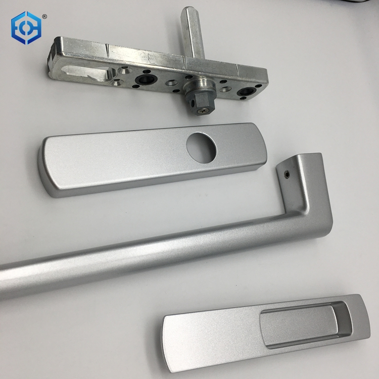 Aluminum Touch Lift-Slide Door Handles with Cylinder