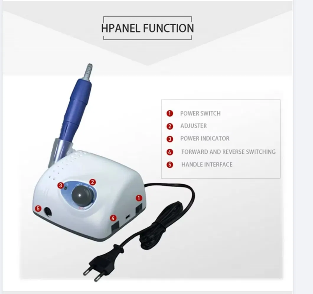 Original Korea Strong 210 Dental Lab Micromotor Nail Drill Machine for Polishing