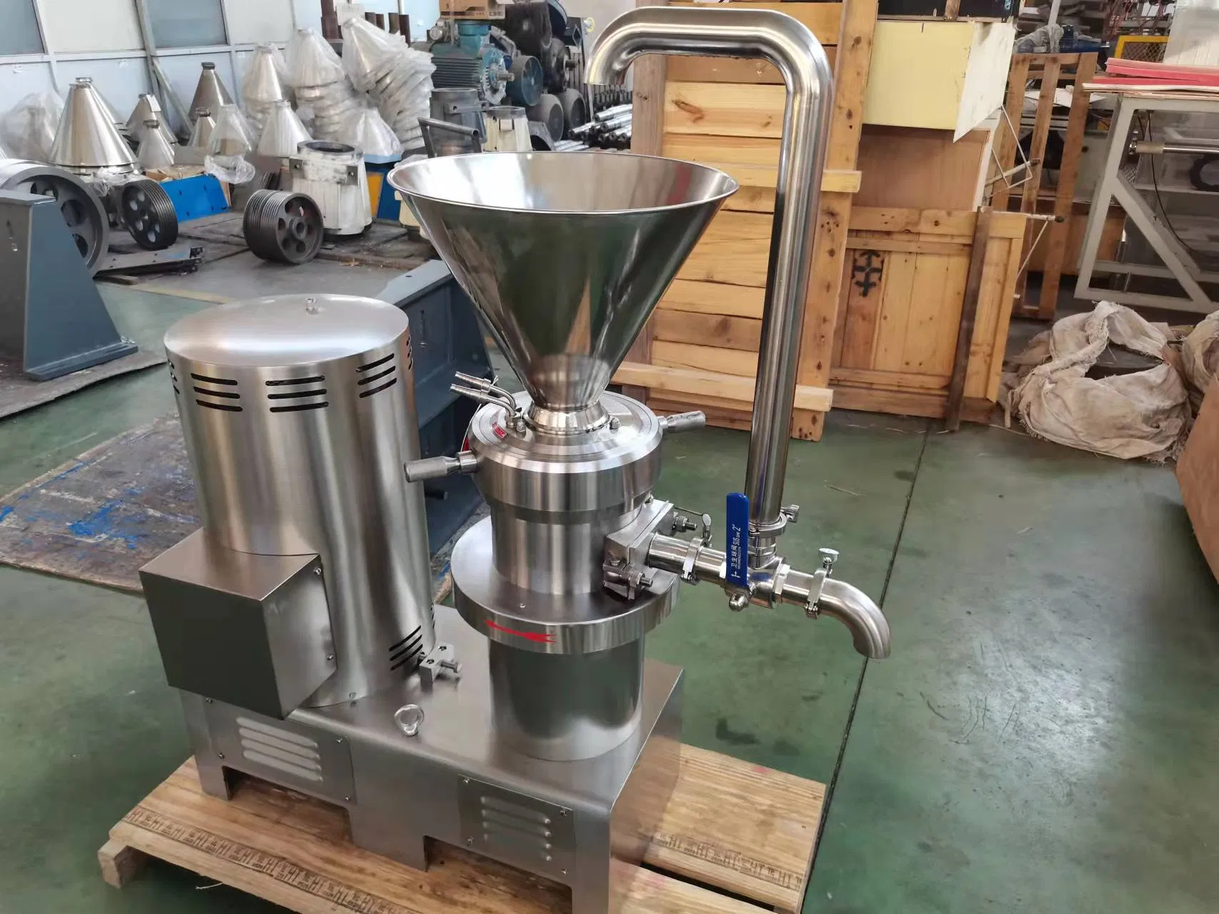 Коллоидная мельница для ореховой пасты GL-JMS