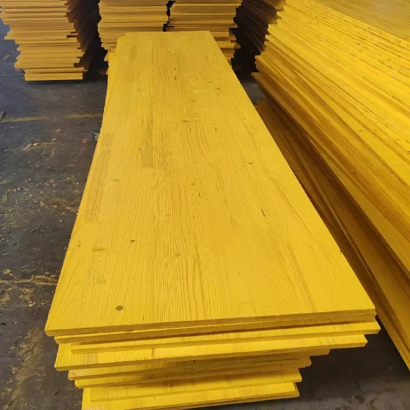 3-Ply Yellow Water-Resistant Construction Formwork 21mm Yellow Shuttering Panel