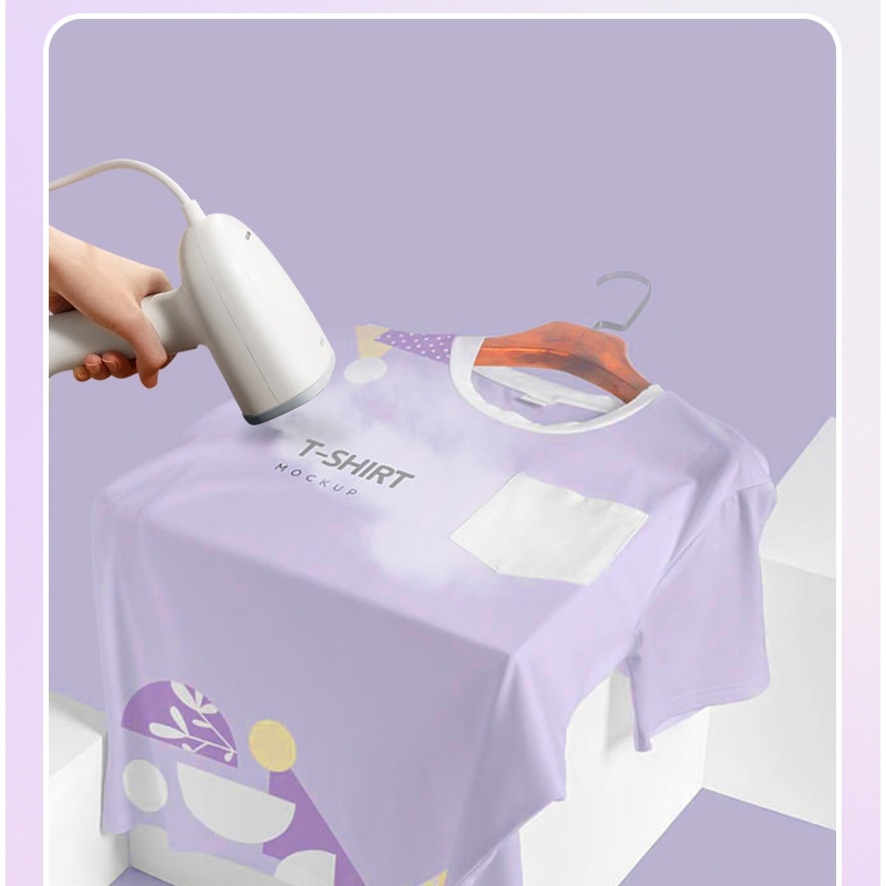 Compact Handheld Electric Iron for Quick and Easy Ironing