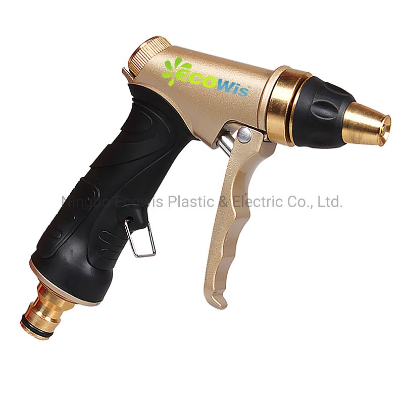 Quick Coupling Heavy Duty Metal Garden Hose Spray Nozzle