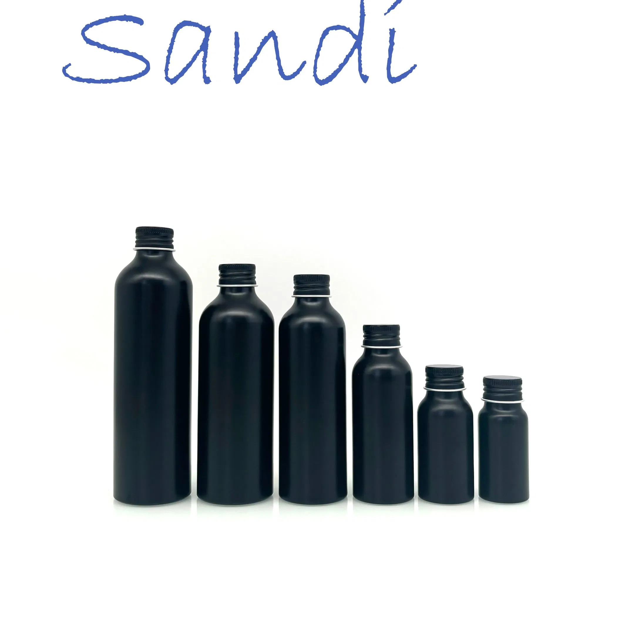 Customized Logo Color Label Skincare Cosmetics Aerosol Sun Isolation Protection Aluminum Spray Bottle for Essential Oil Perfume Sunscreen Product