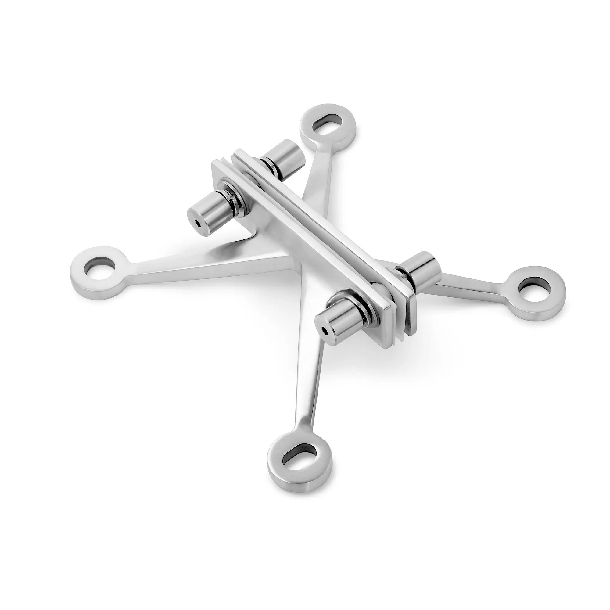 Casting Curtain Wall in Metal Stainless Steel Glass Spider Accessories