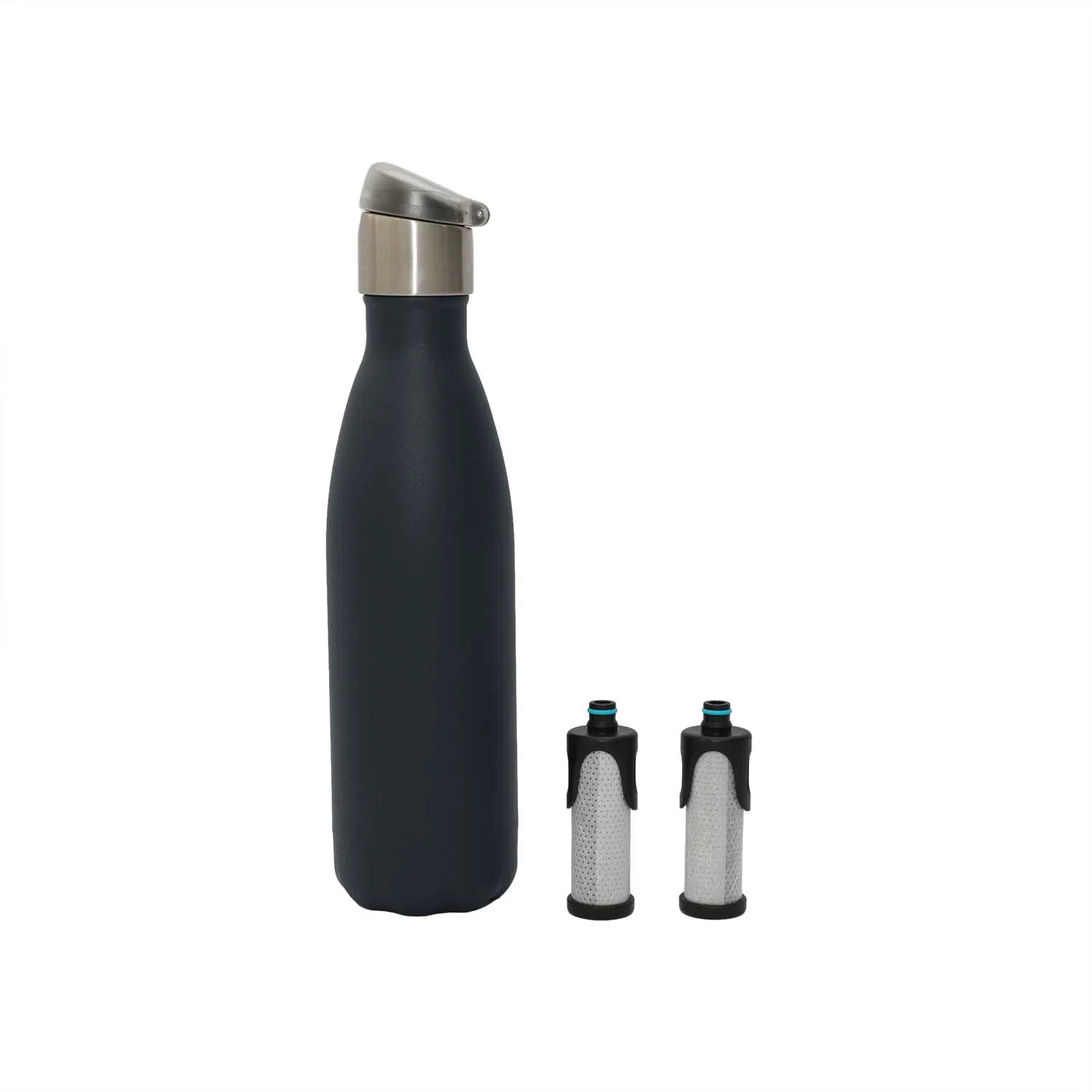 Water Purifier Replacement Filter - Plastic Adaptor Sintered Activated Carbon Cartridge Tube
