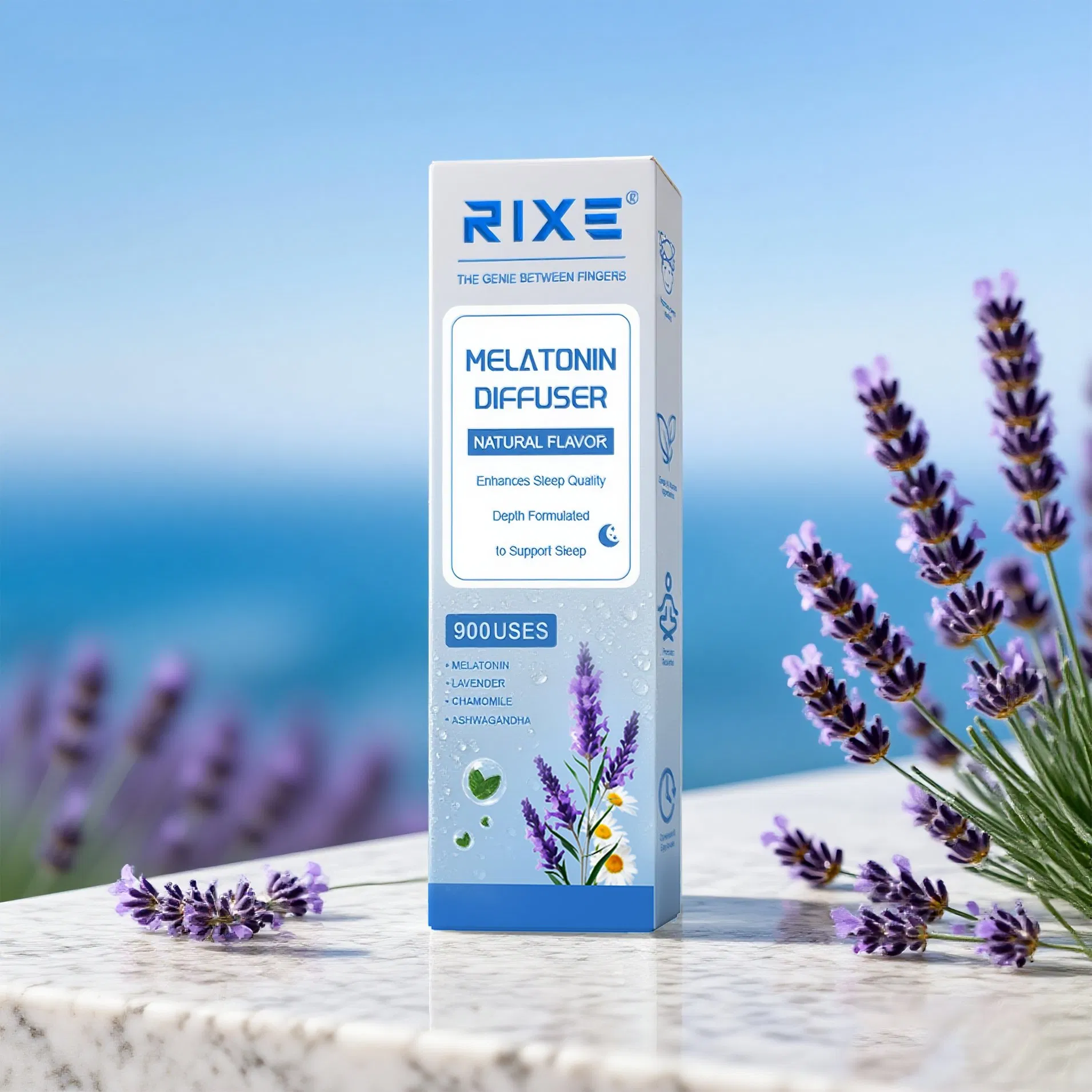 Herbal Diffuser - Melatonin Diffuser for Sleep Aid and Stress Relief - up to 900 Uses