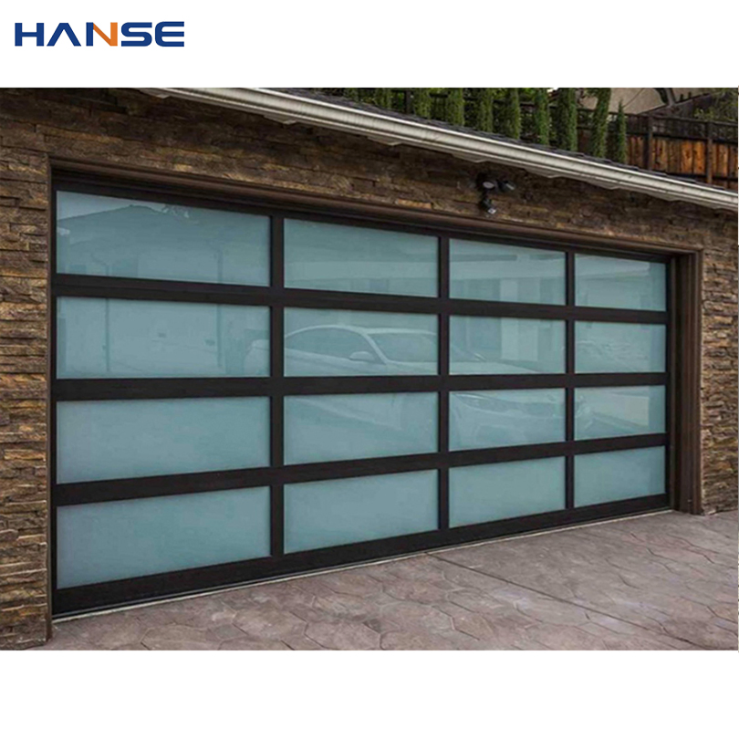 Modern Designs White Frame Garage Doors Custom Size Villa Apartment Roller Shutters Garage Door