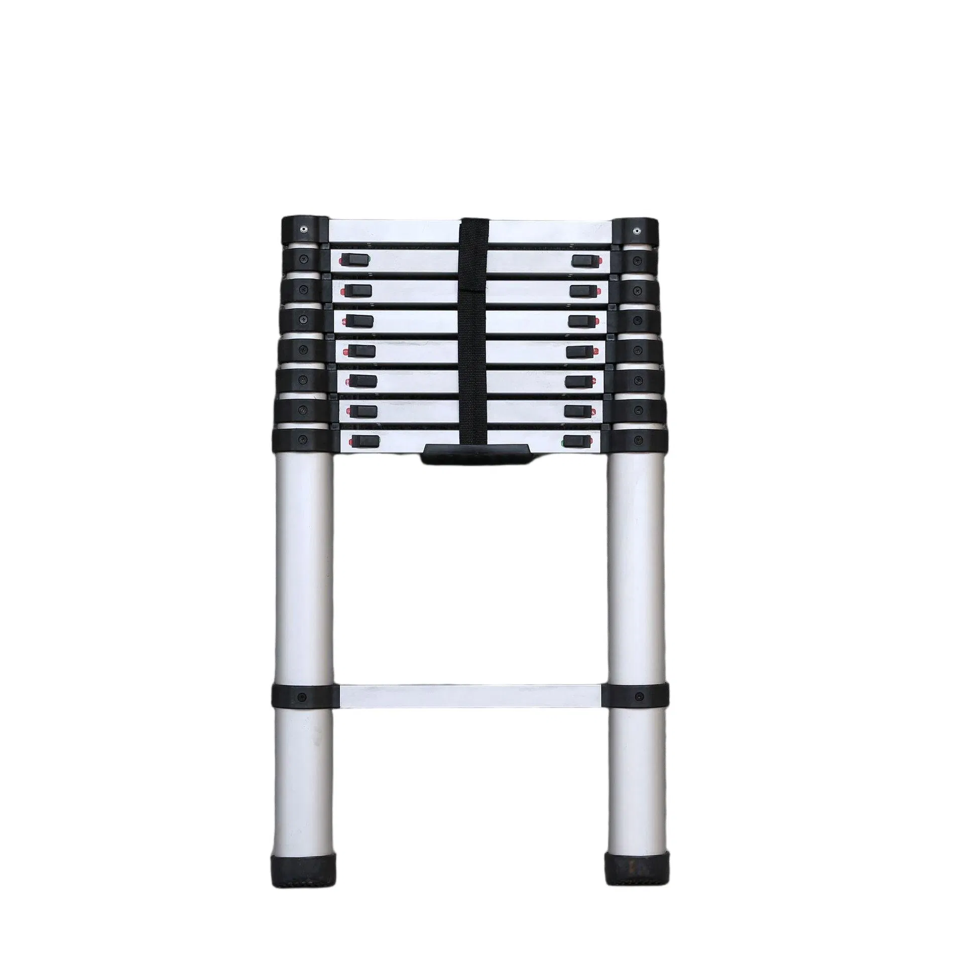 En131 Certificate Safety Lock Aluminium Telescopic Extension Step Ladder with High Quality