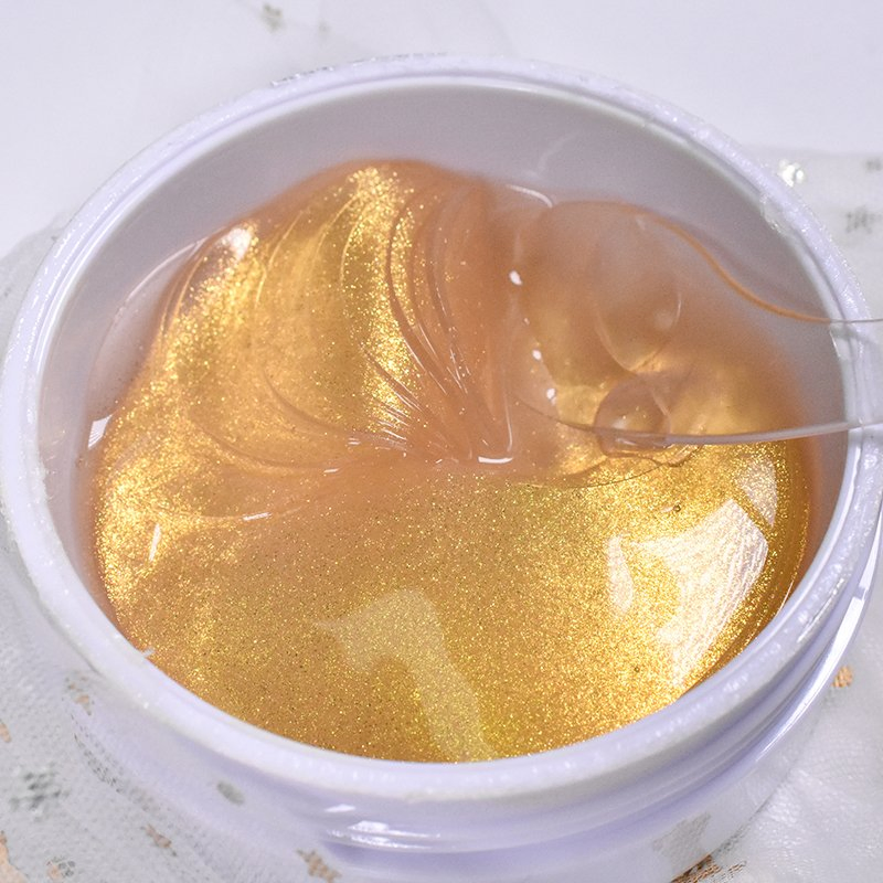 OEM/ODM Anti Aging Anti Wrinkle Eye Maskss Gel 24K Gold Collagen Patches Dark Circles Hydrogel Under Eye Mask
