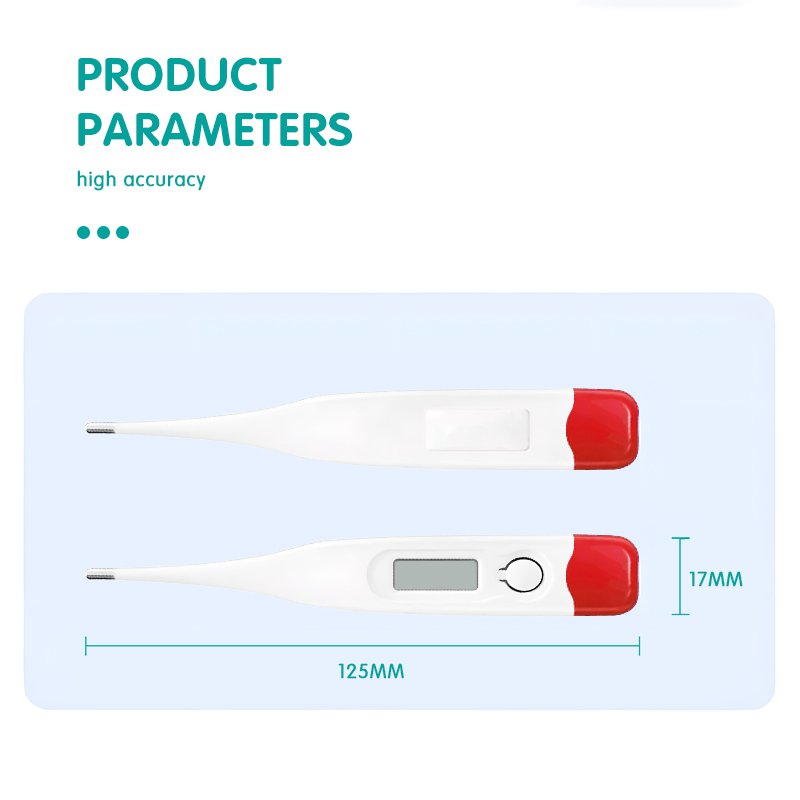 Excellent Quality Rigid Home Kids Mini Highly Accurate Thermometer with LCD Display