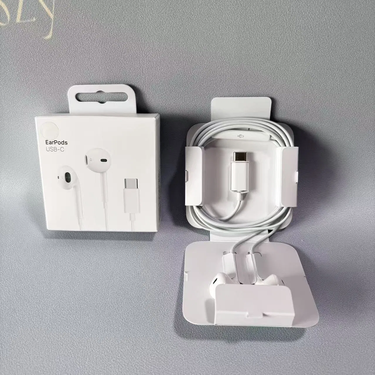 Наушники Earpods для iPhone, проводные, белые