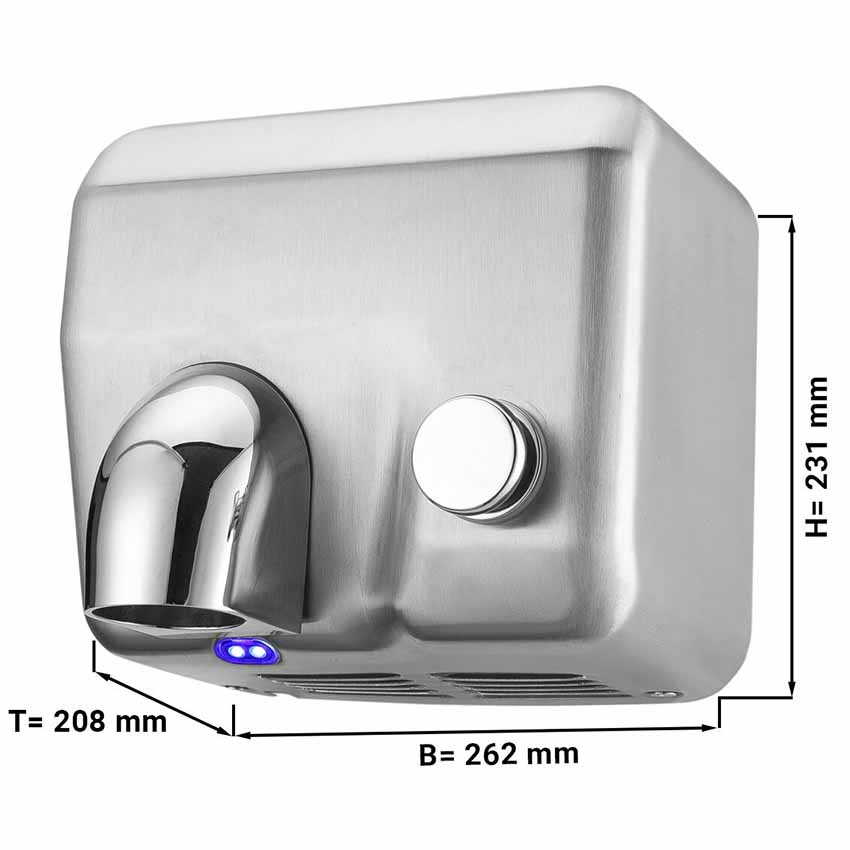 Professional Hand Dryer Manufacturer Automatic Stainless Steel Hand Dryer
