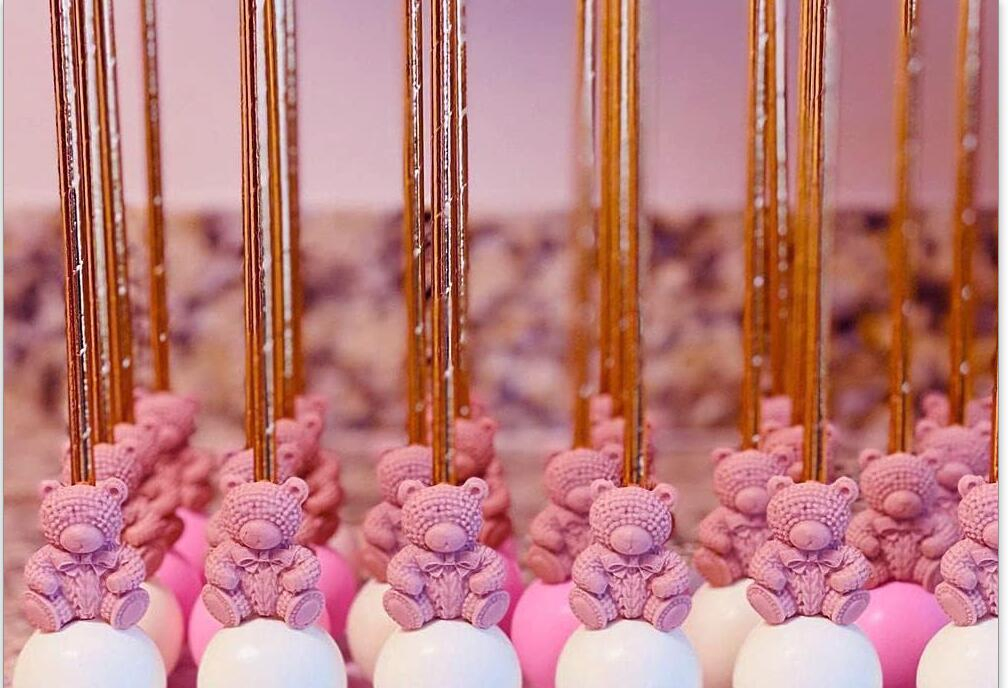 Super Value Premium Quality with 4 Unique Designs Rose Gold Paper Straw for Beverages, Cocktails, Arts & Crafts