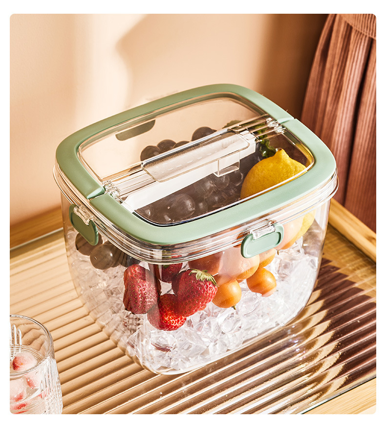 Portable Sealed Beverage Ice Bucket