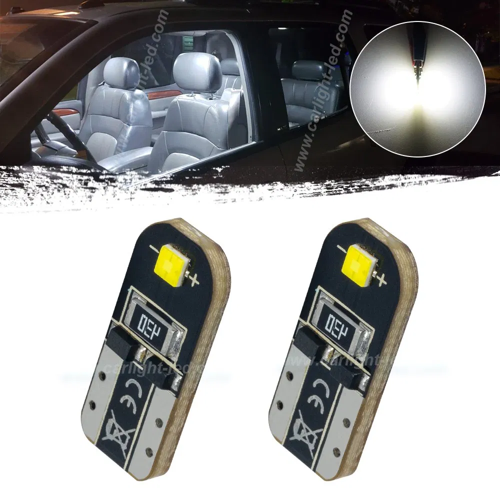 Светодиодные лампы T10 W5W для авто, белые