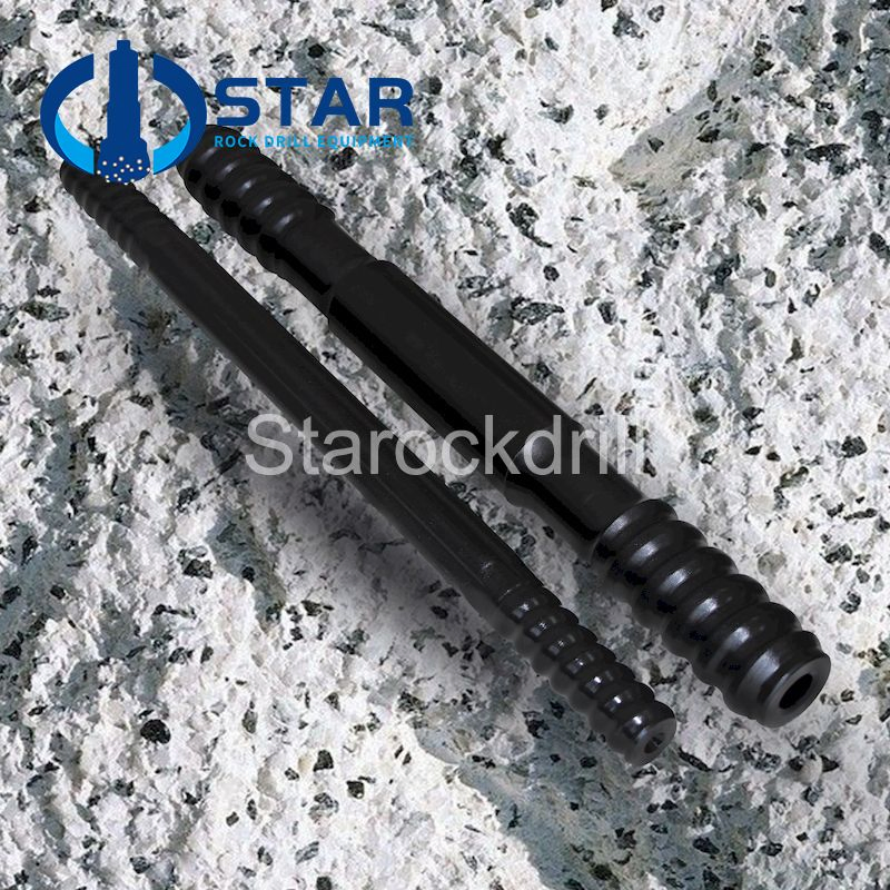 Rock Drilling Mining Thread Drill Rod Top Hammer Drilling Tools R25 T45 T51 Speed Rod Extension Drill Rod