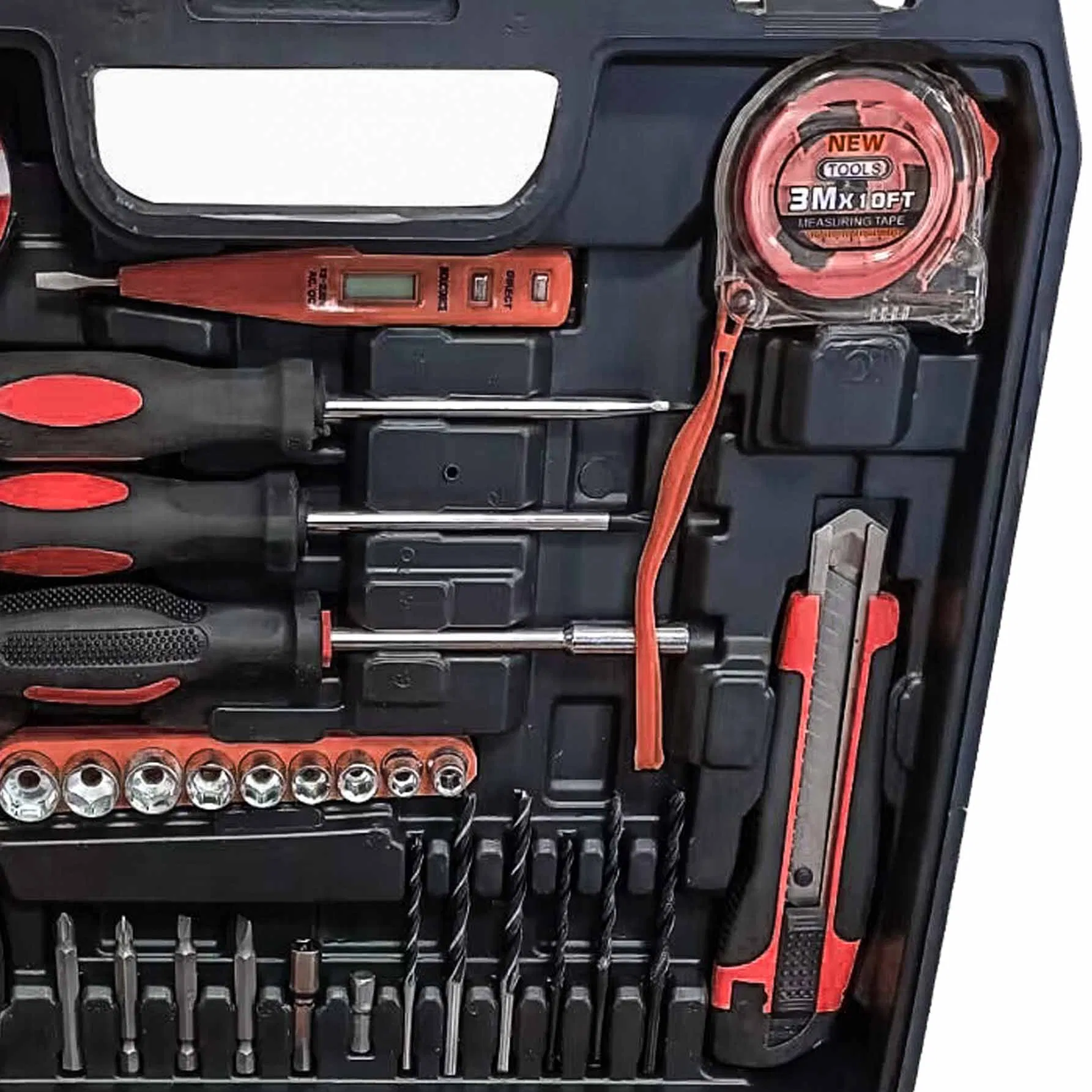 Electric Power Tool Screwdriver Lithium Battery Set Tool Box Set Hand Drilling Machine Krain Impact Drill Set Box Tool