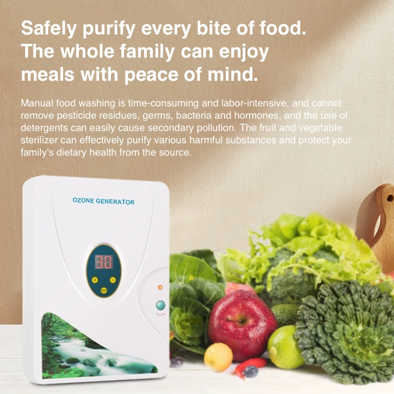 Wholesale Multifunctional Ozone - Powered Fruit and Vegetable Washer for Efficient Cleaning